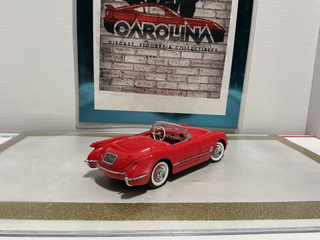 1/24: FRANKLIN MINT 1954 CORVETTE RED image