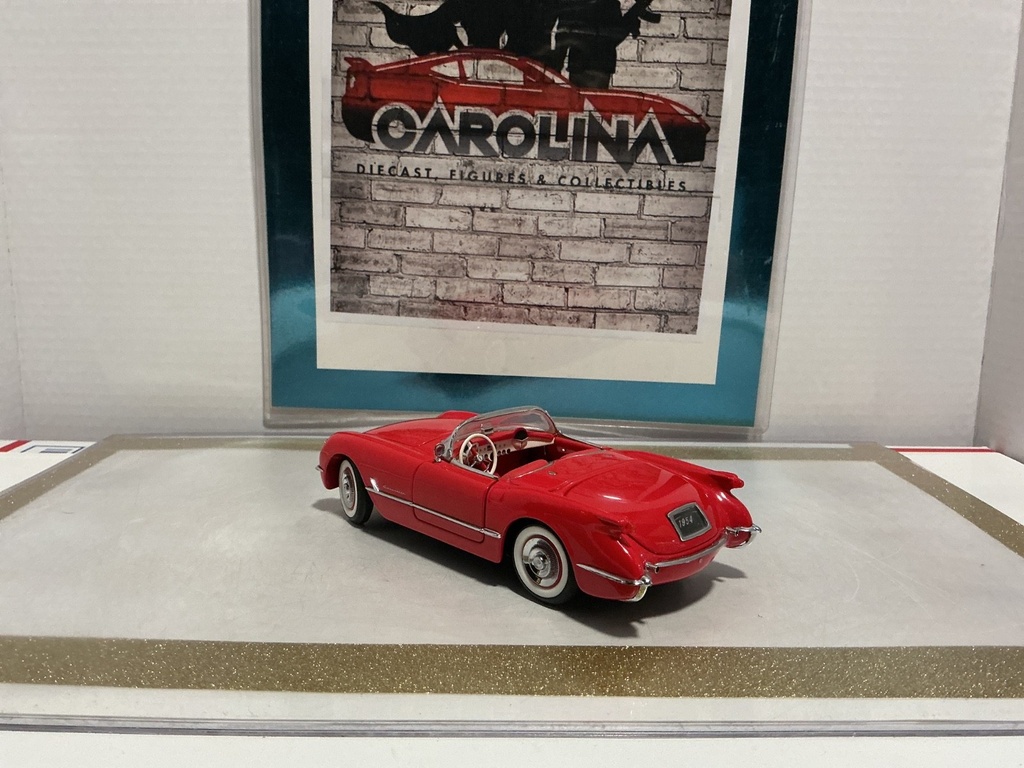 1/24: FRANKLIN MINT 1954 CORVETTE RED image