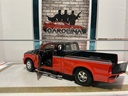 1/18: MAISTO 2004 FORD F350 HARLEY DAVIDSON BLACK W RED image