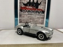 1/18: ERTL 1965 SHELBY COBRA 427 SILVER ON BLACK image
