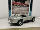 1/18: ERTL 1965 SHELBY COBRA 427 SILVER ON BLACK image