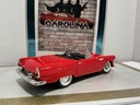 1/18: ROAD LEGENDS 1955 THUNDERBIRD RED ON BLACK image