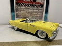1/18: ROAD LEGENDS 1955 FORD THUNDERBIRD JUNKYARD CAR YELLOW ON BLACK image