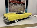 1/18: ROAD LEGENDS 1955 FORD THUNDERBIRD JUNKYARD CAR YELLOW ON BLACK image