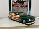 1/18: HOT WHEELS CUSTOM MERC WOODY GREEN image