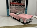 1/18: ROAD LEGENDS 1955 T BIRD PINK & WHITE & BLACK image
