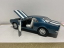 1/18: MOTOR MAX 1967 CAMARO Z28 BLUE ON WHITE image