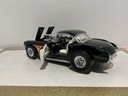 1/18: ROAD SIGNATURE 1957 CHEVROLET CORVETTE GASSER BLCK ON WHITE image