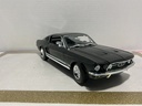 1/18 MAISTO 1967 FORD MUSTANG GTA BLACK ON BLACK image
