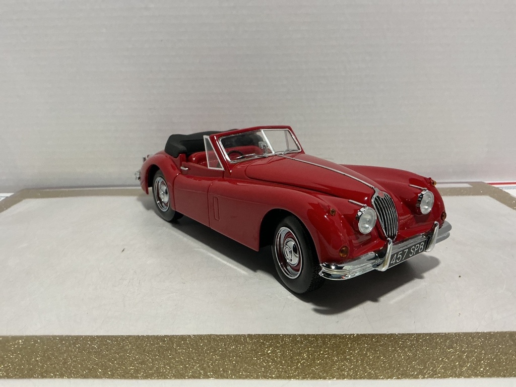 1/18 SUN STAR JAGUAR XK 140 RED ON RED image