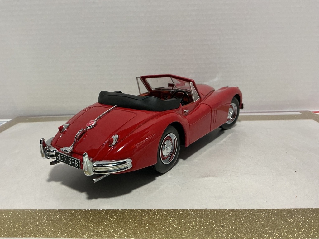 1/18 SUN STAR JAGUAR XK 140 RED ON RED image