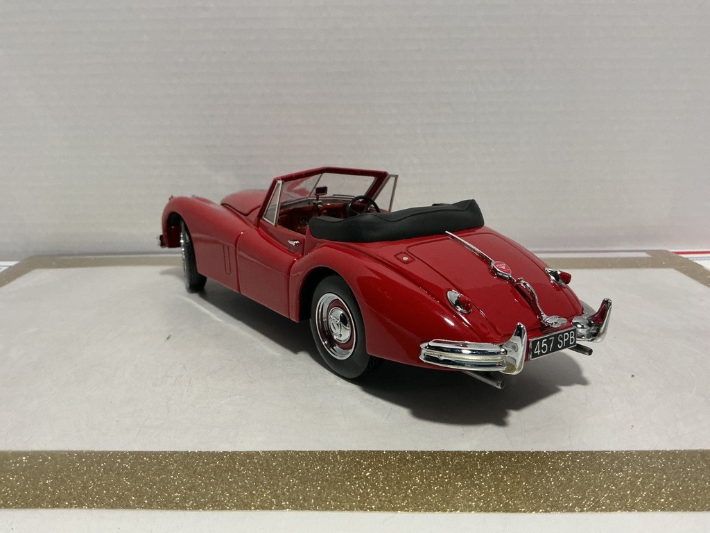 1/18 SUN STAR JAGUAR XK 140 RED ON RED image
