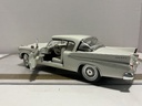 1/18 ANSON 1957 STUDEBAKER GOLD HAWK WHITE ON WHITE *JUNKYARD image