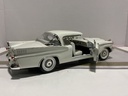 1/18 ANSON 1957 STUDEBAKER GOLD HAWK WHITE ON WHITE *JUNKYARD image