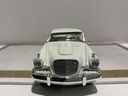 1/18 ANSON 1957 STUDEBAKER GOLD HAWK WHITE ON WHITE *JUNKYARD image