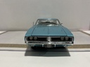 1/18 AUTHENTICS 1969 DODGE CHARGER R/T BLUE ON WHITE MCACN image