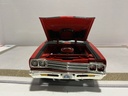 1/18 ERTL 1969 PLYMOUTH ROAD RUNNER RED ON BLACK *HANDLE BROKE image