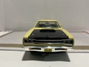1/18 ERTL 1969 DODGE SUPER BEE YELLOW ON BLACK *NO WIPER image