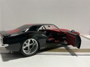1/18 JADA 1968 CHEVY CAMERO BLACK ON RED image
