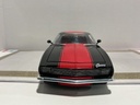 1/18 JADA 1968 CHEVY CAMERO BLACK ON RED image