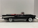 1/18 ERTL 1957 CHEVROLET BEL AIR BLACK ON RED/GREY image
