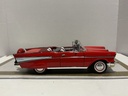 1/18 ROAD SIGNATURE 1957 CHEVROLET BEL AIR RED ON RED/WHITE image