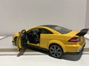 1/18 MOTOR MAX 2003 HONDA ACCORD YELLOW ON BLACK image