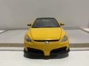 1/18 MOTOR MAX 2003 HONDA ACCORD YELLOW ON BLACK image