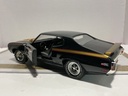 1/18 ERTL 1971 BUICK 65X BLACK/GOLD ON BLACK image