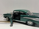 1/18 MOTOR MAX 1957 CHEVY BEL AIR BLUE/GREEN ON BLACK image