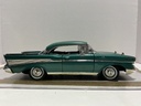 1/18 MOTOR MAX 1957 CHEVY BEL AIR BLUE/GREEN ON BLACK image