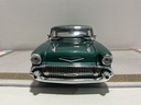 1/18 MOTOR MAX 1957 CHEVY BEL AIR BLUE/GREEN ON BLACK image