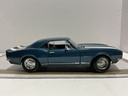 1/18 MOTOR MAX 1967 CHEVROLET CAMARO Z28 BLUE ON BLACK image