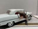 1/18 MOTOR MAX 1955 CHEVROLET BEL AIR WHITE ON TAN/RED *NO MIRROR image