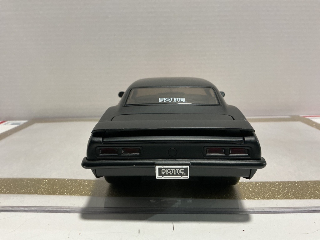 1/18 JADA 1968 CHEVY CAMARO FLAME/BLACK ON BLACK image