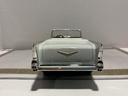 1/18 ERTL CHEVROLET BEL AIR 1957 WHITE ON WHITE image