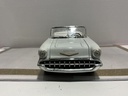 1/18 ERTL CHEVROLET BEL AIR 1957 WHITE ON WHITE image