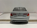 1/18 WELLY BMW 745I SILVER ON BLACK image