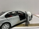 1/18 WELLY BMW 745I SILVER ON BLACK image