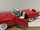 1/18: ROAD SIGNATURE 1957 FORD THUNDERBIRD RED/WHITE image