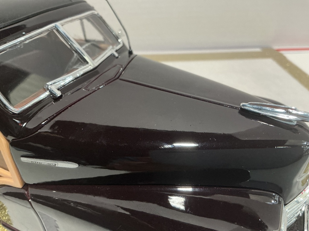 1/18 MAISTO 1948 CHEVY FLEETMASTER WOODY BLACK [LIGHT RASHING] image