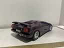 1/18 MAISTO LAMBORGHINI DIABLO PURPLE ON BLACK image