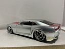 1/18 JADA TOYS 2006 CAMARO CONCEPT SILVER/RED ON RED image