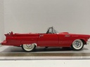 1/18 ROAD SIGNATURE 1957 T BIRD RED ON BLACK [RASHING ON THE SIDES] image