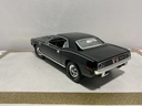 1/18 ERTL 1971 CUDA BLACK ON WHITE image