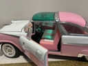 1/18 ROAD LEGENDS 1955 FORD FAIRLANE CROWN VICTORIA PINK ON PINK image