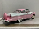 1/18 ROAD LEGENDS 1955 FORD FAIRLANE CROWN VICTORIA PINK ON PINK image