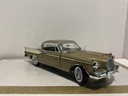 1/18 MOTOR CITY CLASSICS 1957 STUDEBRAKER GOLDEN HAWK GOLD ON GOLD image