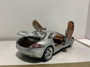 1/18 MAISTO MERCEDES BENZ VISION SLR SILVER ON BROWN image