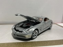 1/18 MAISTO MERCEDES BENZ VISION SLR SILVER ON BROWN image